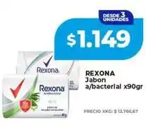 Supermayorista Vital Rexona - jabón antibacterial oferta