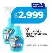 Supermayorista Vital Cif - limp vidrio multiuso gatillo oferta