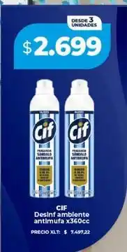 Supermayorista Vital Cif - desinf. ambiente antimufa oferta