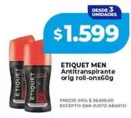 Supermayorista Vital Etiquet - antitranspirante orig roll-on oferta