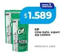 Supermayorista Vital Cif - limp baño expert d/p oferta