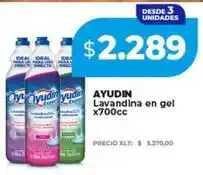 Supermayorista Vital Ayudin - lavandina en gel oferta