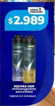Supermayorista Vital Rexona - antitranspirante aero oferta
