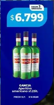 Supermayorista Vital Gancia - aperitivo americano oferta