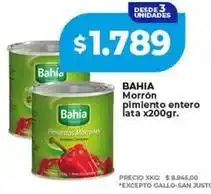 Supermayorista Vital Bahía - morrón pimiento entero oferta