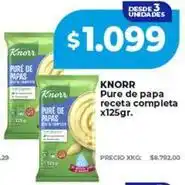 Supermayorista Vital Knorr - pure de papa receta completa oferta