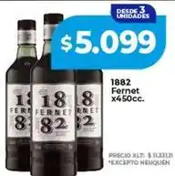 Supermayorista Vital 1882 - fernet x450cc oferta