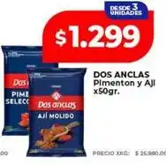 Supermayorista Vital Dos anclas - pimenton y aji oferta