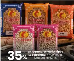 Coto La egipciana en legumbres varios tipos oferta