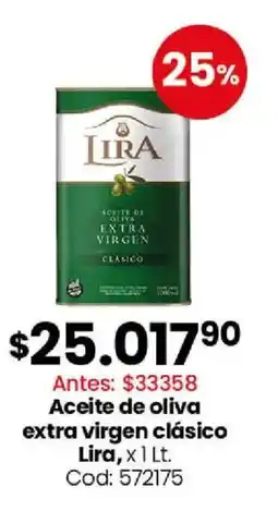 Coto Lira aceite de oliva extra virgen clásico oferta