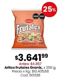 Coto Granix aritos frutales oferta