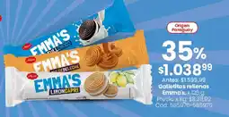Coto Emma's galletitas rellenas oferta