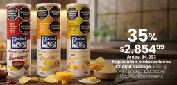 Coto Ciudad del lago papas fritas varios sabores oferta