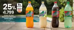Coto Manaos gaseosas varios tipos oferta