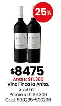 Coto Finca la anita vino oferta
