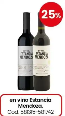 Coto Estancia mendoza en vino oferta