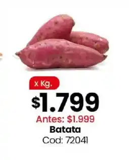 Coto Batata oferta