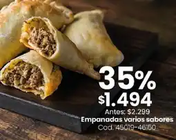 Coto Empanadas varios sabores oferta