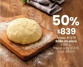 Coto Bollo de pizza oferta