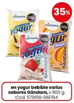 Coto Gándara en yogur bebible varios sabores oferta