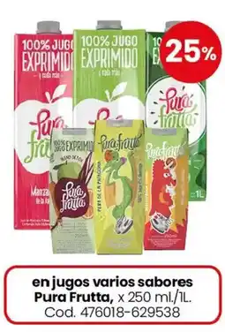 Coto Pura frutta en jugos varios sabores oferta