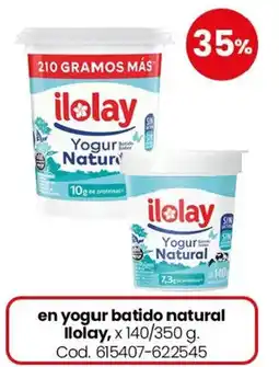 Coto Ilolay en yogur batido natural oferta