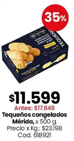 Coto Mérida tequeños congelados oferta