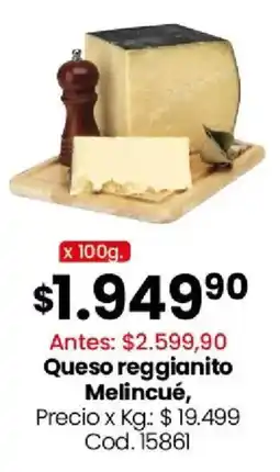 Coto Melincué queso reggianito oferta