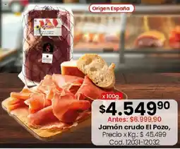 Coto El pozo jamón crudo oferta