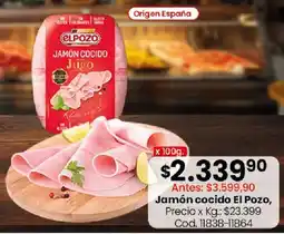 Coto El pozo jamón cocido oferta