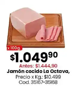 Coto La octava jamón cocido oferta