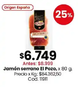 Coto El pozo jamón serrano oferta