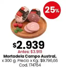 Coto Campo austral mortadela oferta