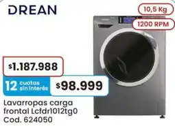 Coto Drean lavarropas carga frontal oferta