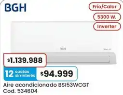Coto Bgh aire acondicionado oferta