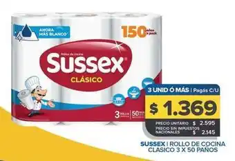 Carrefour Maxi Sussex - rollo de cocina clasico oferta
