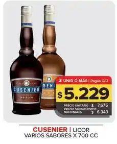 Carrefour Maxi Cusenier - licor oferta