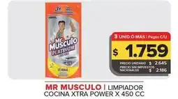 Carrefour Maxi Mr músculo - limpiador cocina xtra power oferta