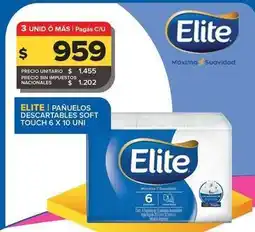 Carrefour Maxi Elite - panuelos descartables soft touch oferta