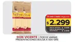 Carrefour Maxi Don vicente - fideos oferta