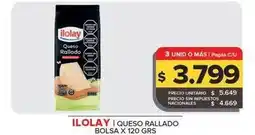 Carrefour Maxi Ilolay - queso rallado oferta