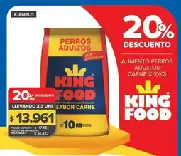 Carrefour Maxi King food - alimento perros adultos oferta