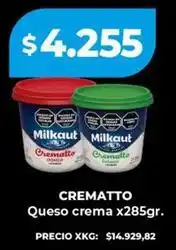 Supermayorista Vital Milkaut - queso crema oferta