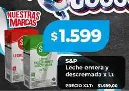 Supermayorista Vital S&p - leche entera y descremada oferta