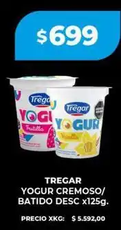 Supermayorista Vital Tregar - yogur cremoso/ batido oferta
