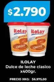 Supermayorista Vital Ilolay - dulce de leche clasico oferta