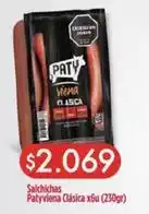 Supermayorista Vital Paty - salchichas viena clásica oferta