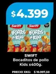 Supermayorista Vital Swift - bocaditos de pollo kids oferta