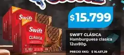 Supermayorista Vital Swift - hamburguesa clasica 12x80g oferta