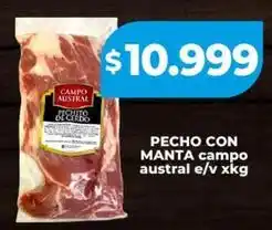 Supermayorista Vital Campo austral - pecho con manta oferta